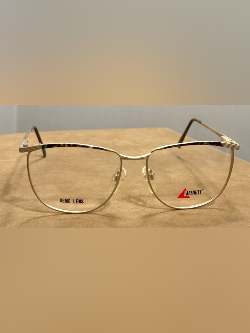 Affinity Gold Metal Wire Eyeglass Frames
